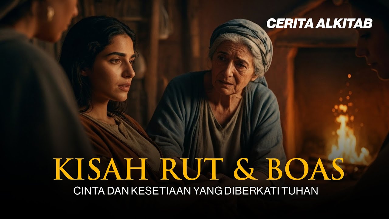Cerita Alkitab: Kisah Rut & Boas, Cinta dan Kesetiaan yang Diberkati Tuhan cover art