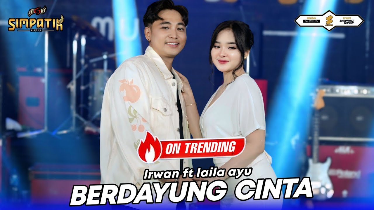 BERDAYUNG CINTA - LAILA AYU ft IRWAN KRISDIYANTO - SIMPATIK MUSIC cover art