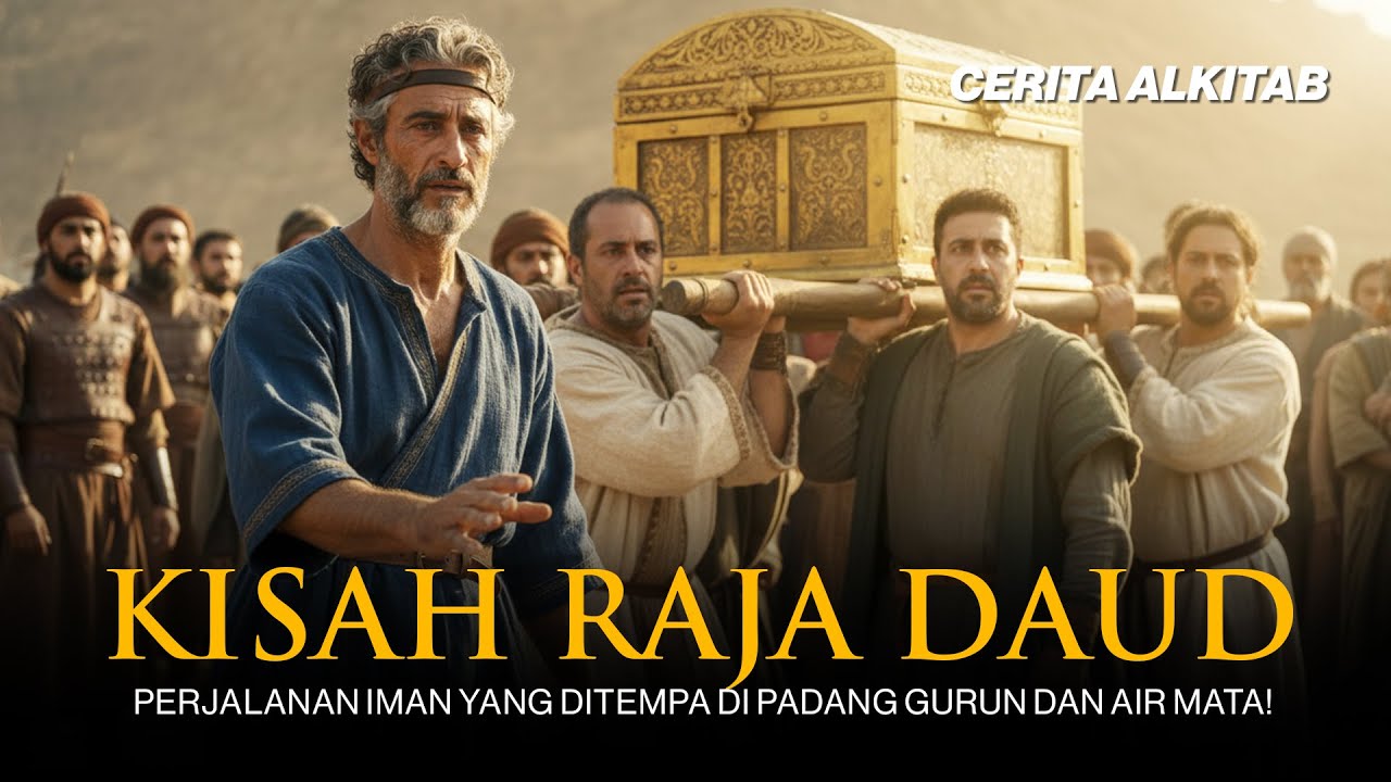 Cerita Alkitab: Kisah Raja Daud, Perjalanan Iman yang Ditempa di Padang Gurun dan Air Mata! cover art