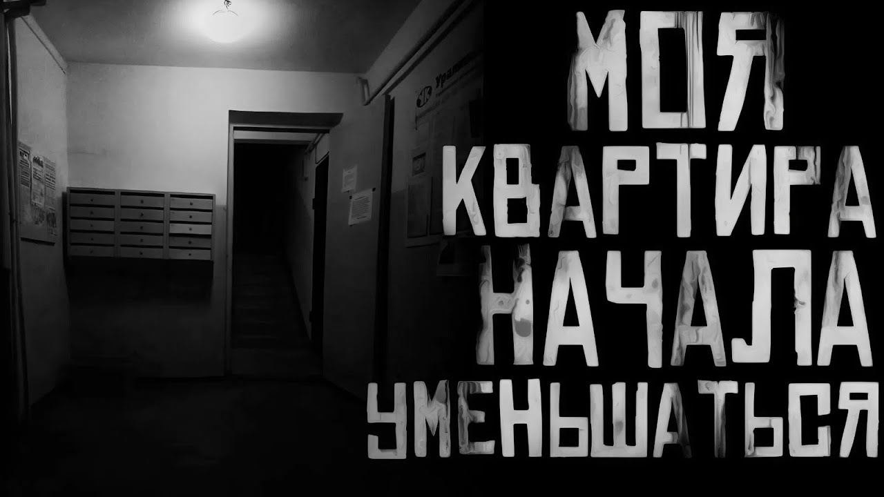 МОЯ КВАРТИРА НАЧАЛА УМЕНЬШАТЬСЯ... Страшные истории на ночь. Страшилки на ночь. cover art