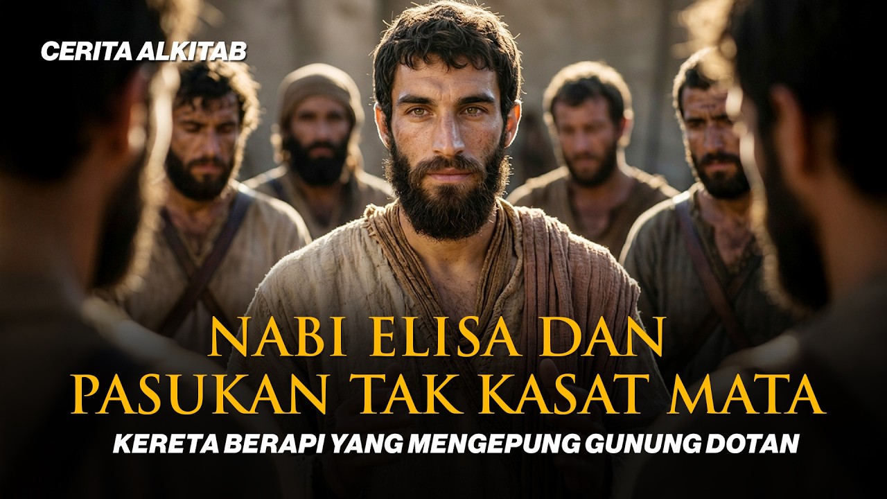Cerita Alkitab: Elisa dan Pasukan Tak Kasat Mata | Kereta Berapi yang Mengepung Gunung Dotan cover art