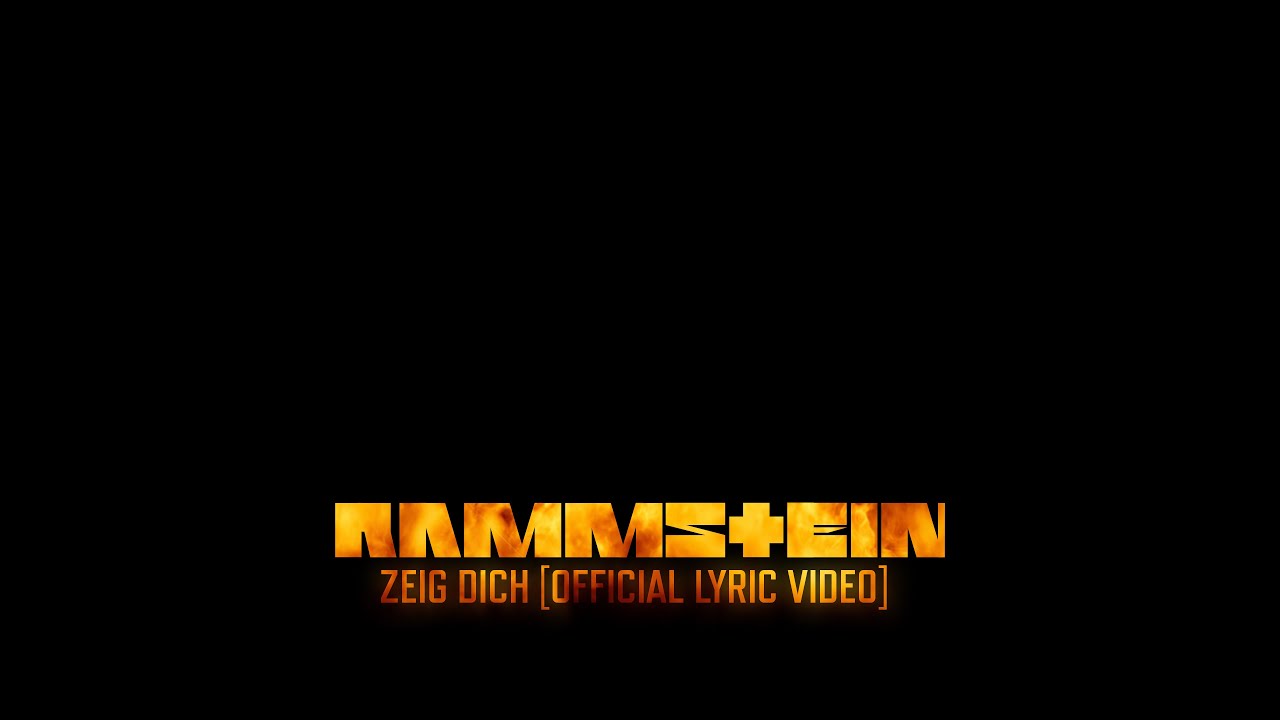 Rammstein - Zeig Dich (Official Lyric Video) cover art