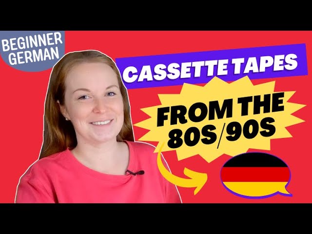 Favourite German cassette tapes from my childhood - slow German│Pre-Beginner German cover art