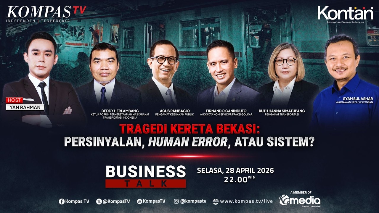 Tragedi Kereta Bekasi: Persinyalan, Human Error, atau Sistem? | BUSINESS TALK cover art