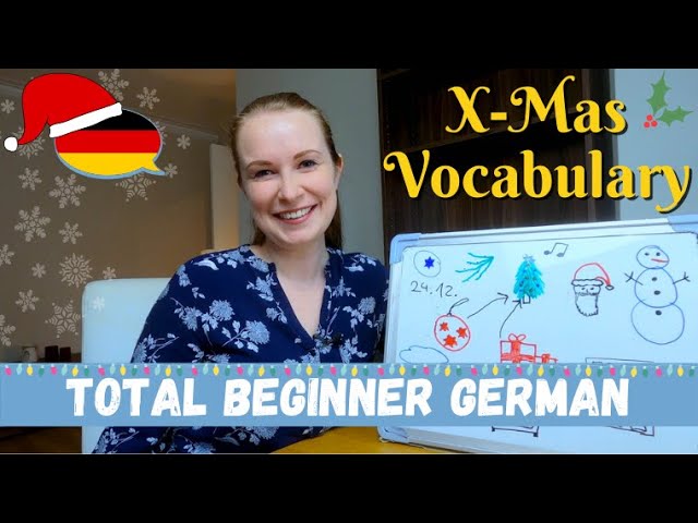 Christmas Vocabulary - Learn Some X-Mas Vocab in German│Total Beginner German cover art