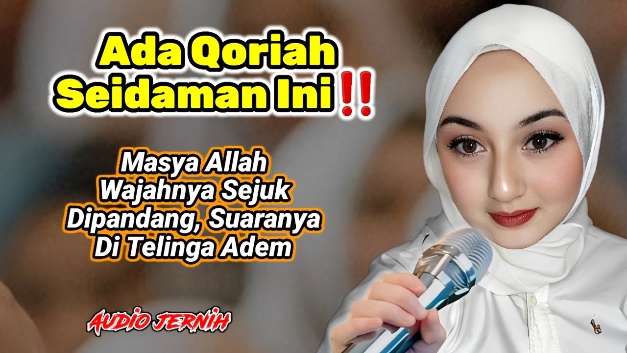 Masya Allah… Qoriah Cantik Ini Suara Ngajinya INDAH BUKAN MAIN‼️ Didengar Adem cover art