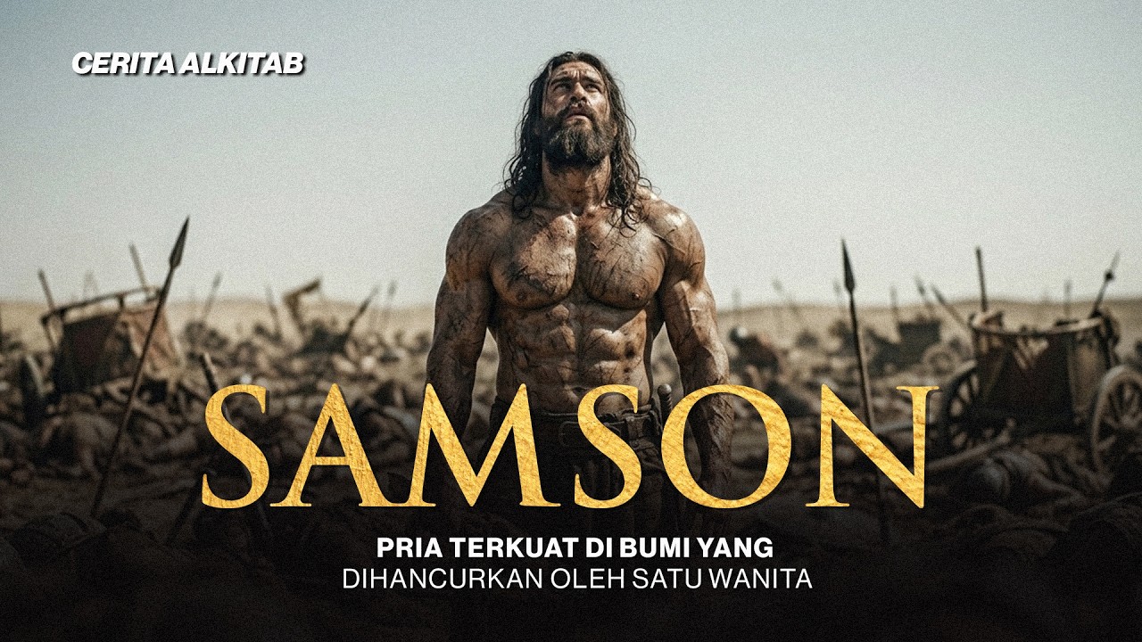 Cerita Alkitab: Samson: Pria Terkuat di Bumi yang Dihancurkan oleh Satu Wanita cover art