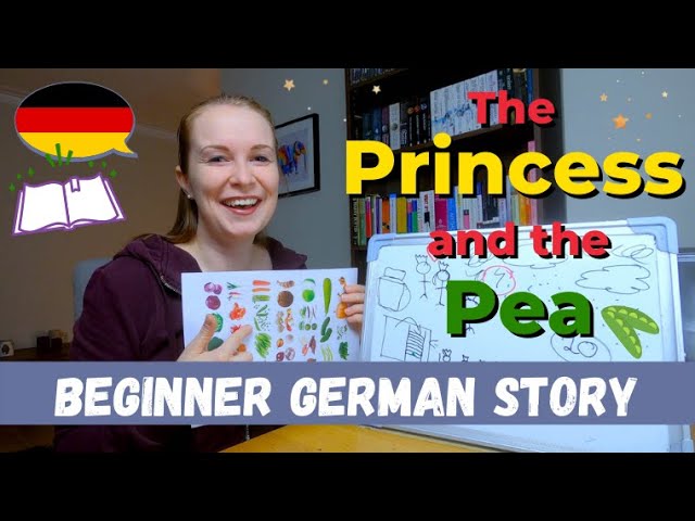 H. C. Andersen's: The Princess and the Pea│Beginner German Story cover art