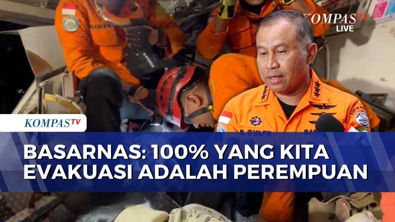 Tabrakan Kereta, Basarnas: 100 Persen Korban yang Dievakuasi adalah Perempuan | BERUT cover art