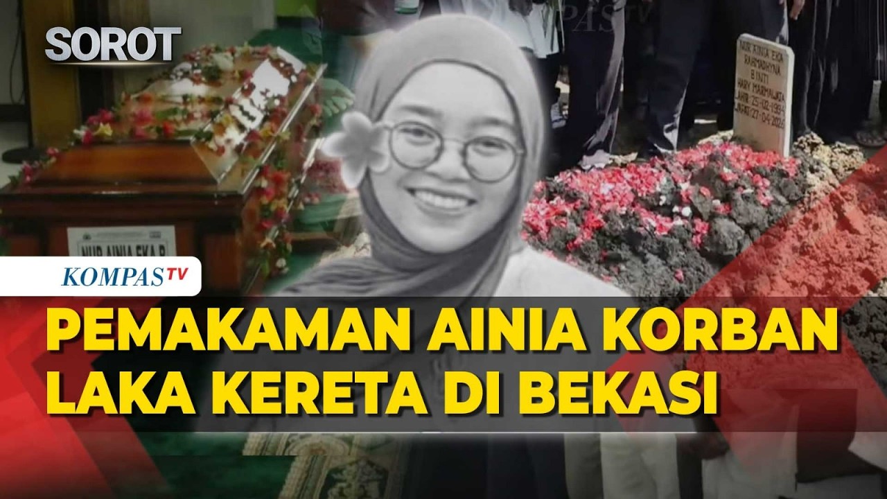 [FULL] Suasana Haru Pemakaman Karyawan KompasTV Nur Ainia Korban Kecelakaan Kereta di Bekasi cover art