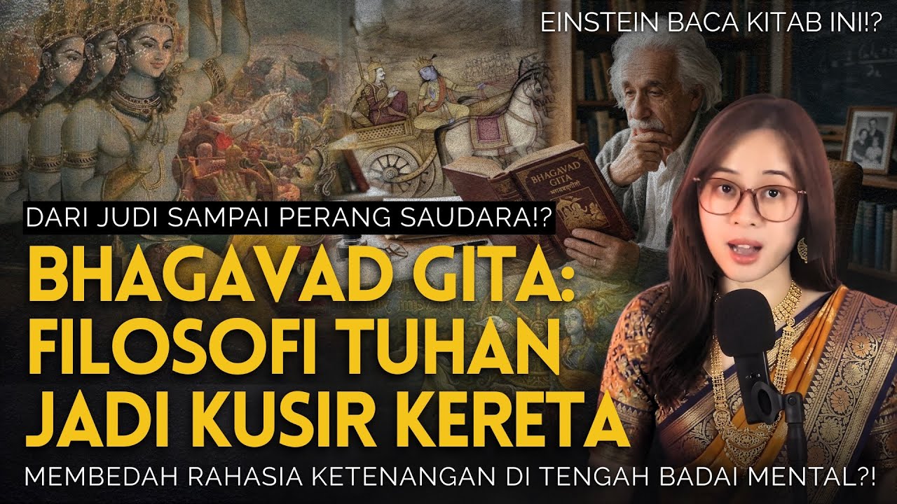 BHAGAVAD GITA, kitab nyanyian perang? cover art