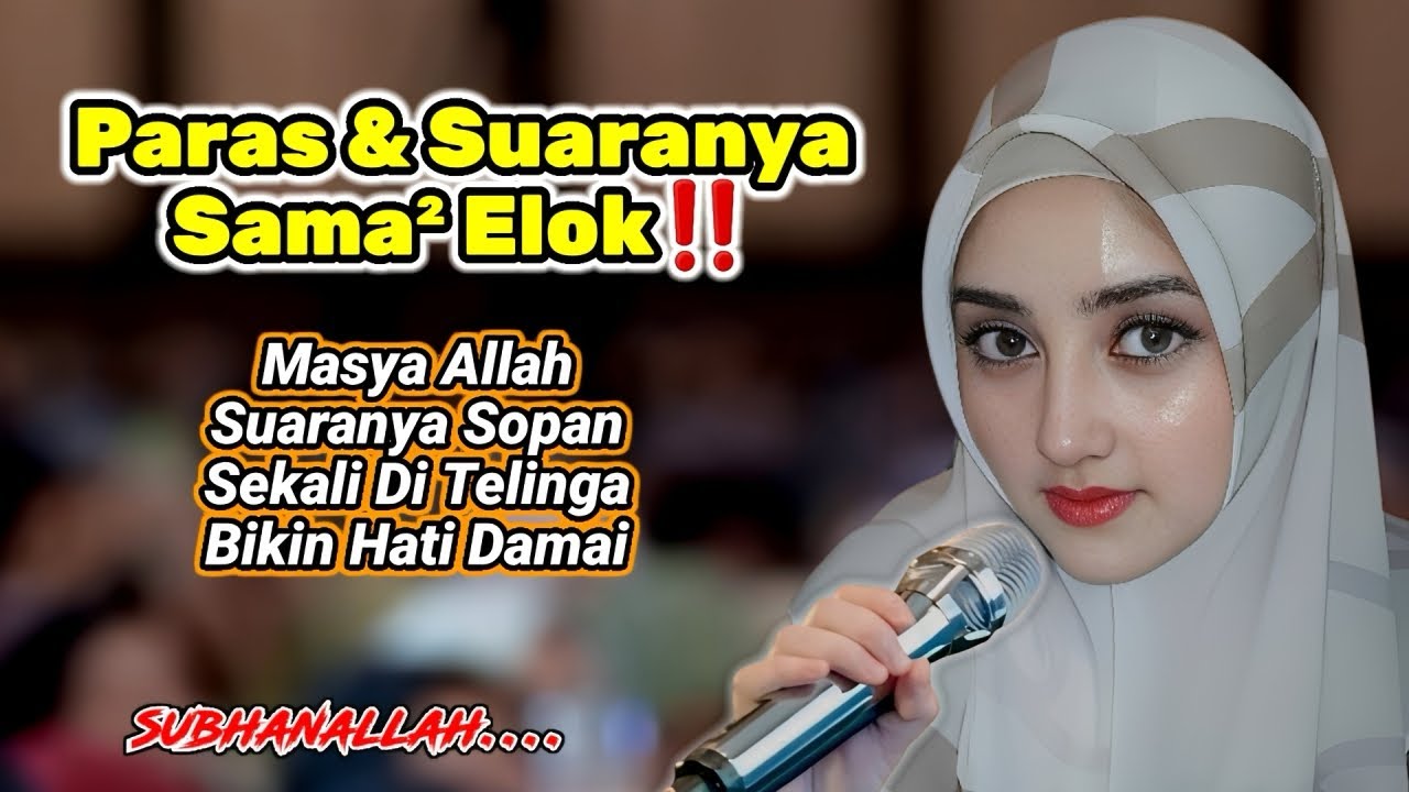 MAKNYUS SEKALI‼️ Masya Allah Udah Cantik, Suaranya Sungguh Memanjakan Telinga cover art