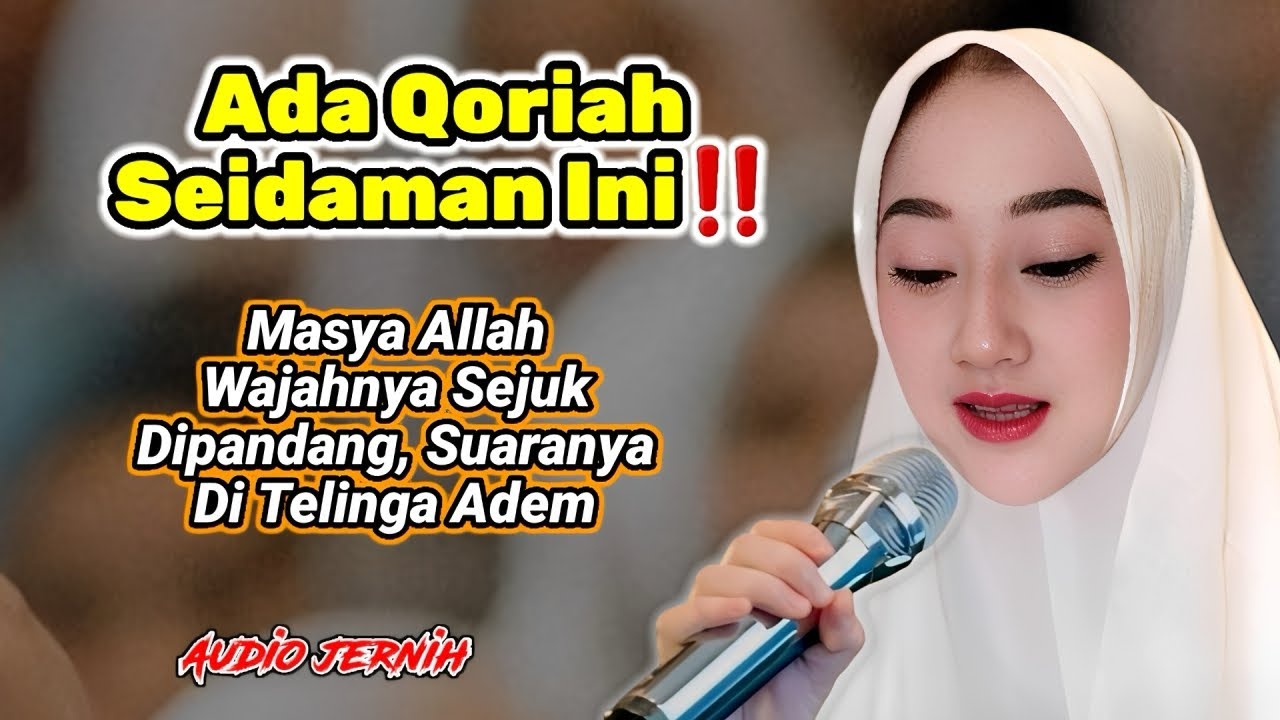 Gimana nggak merinding coba⁉️ sudah cantik suara ngajinya merdu sekali cover art