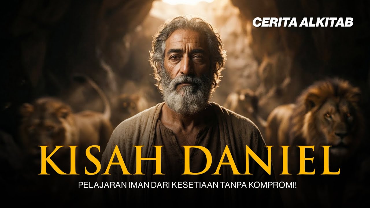 Cerita Alkitab: Daniel di Gua Singa | Pelajaran Iman dari Kesetiaan Tanpa Kompromi cover art