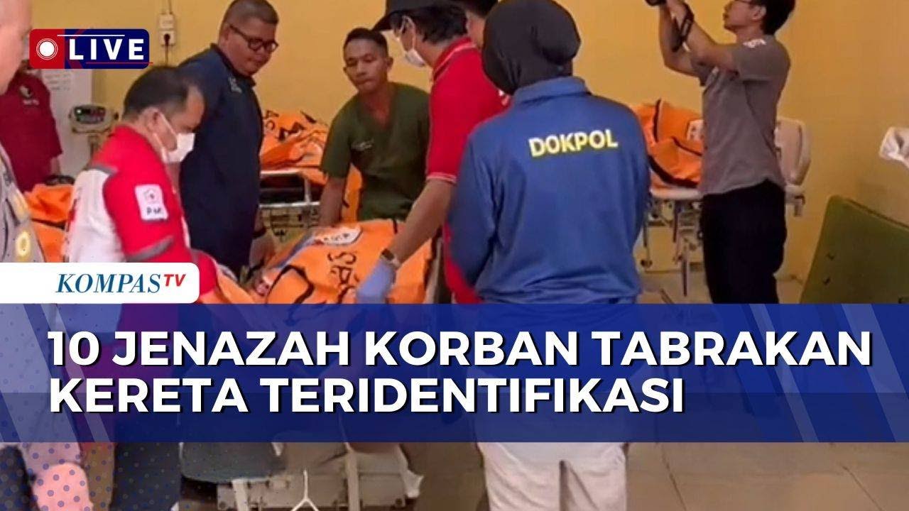 10 Jenazah Korban Tabrakan Kereta Berhasil Diidentifikasi di RS Polri Kramat Jati | SAPA MALAM cover art