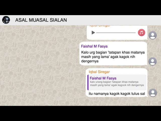 Asal Muasal Sialan cover art