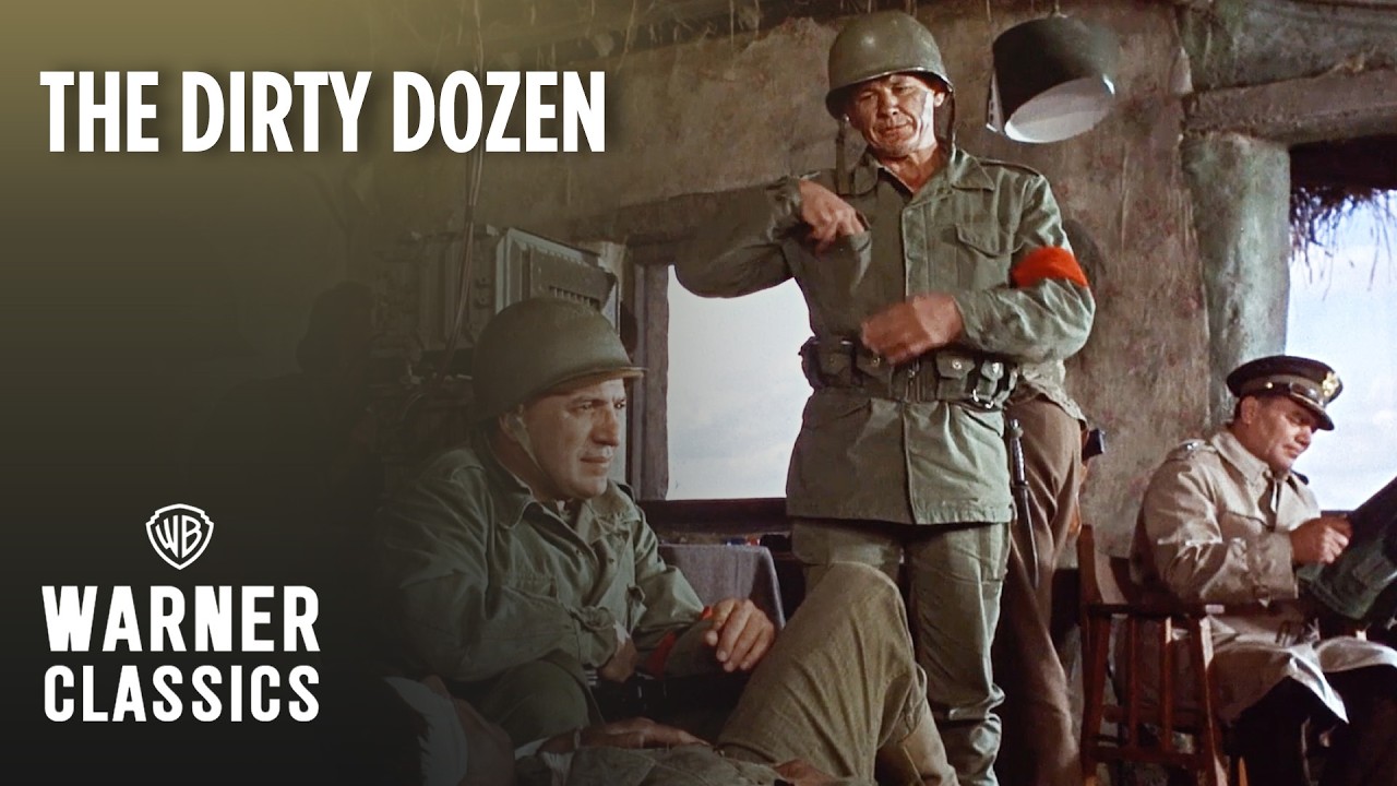 The Dirty Dozen | War Games | Full Scene | Warner Classics cover art