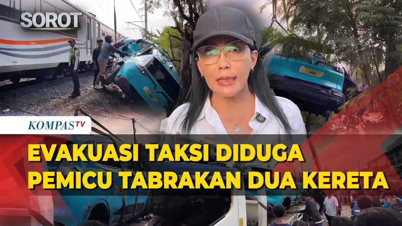 Taksi Listrik Diduga Pemicu Kecelakaan Kereta Dievakuasi, Rieke PDIP Bilang Begini! cover art