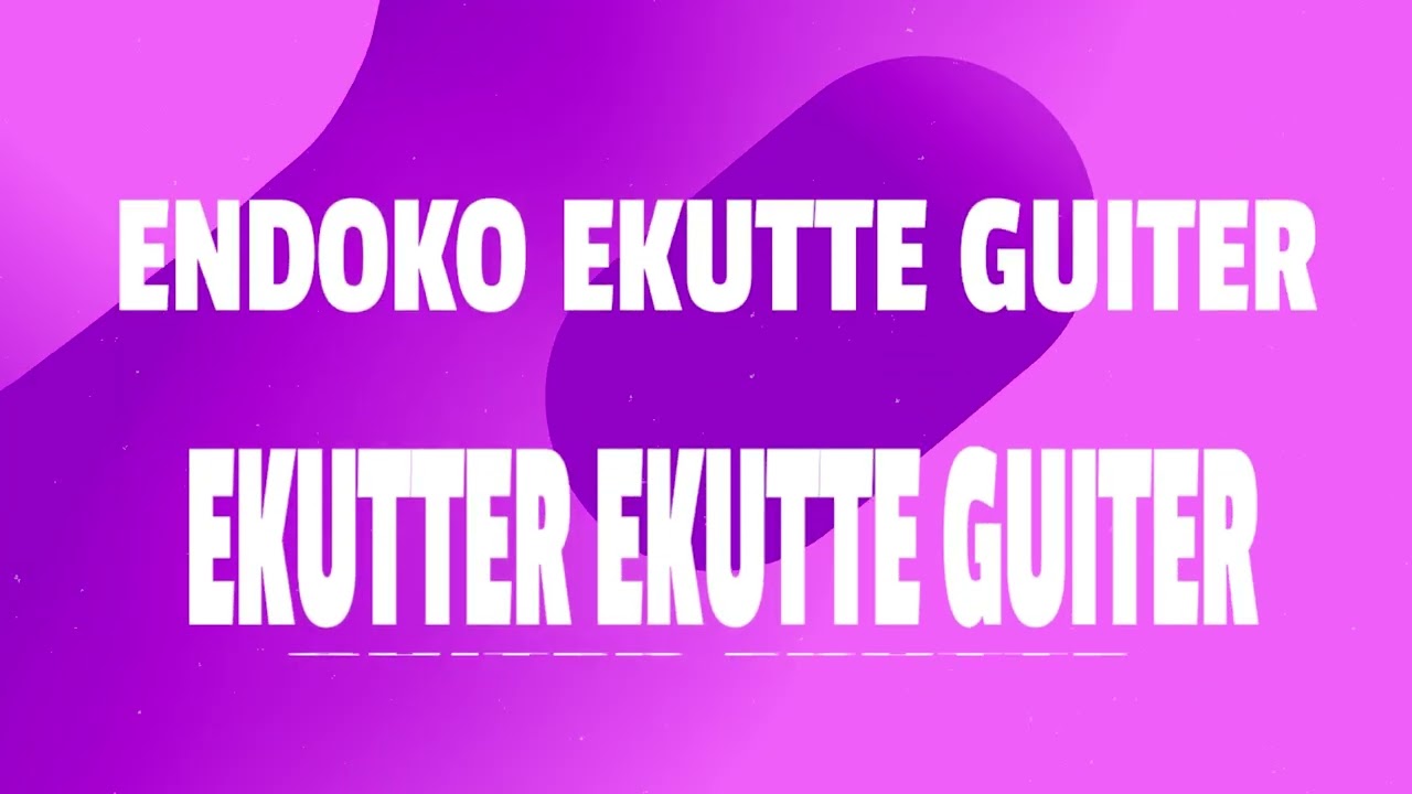 KOKO - David Lutalo [Lyric Music Video] cover art