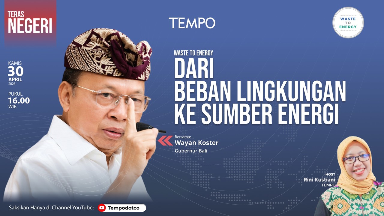 Teras Negeri | Langkah Provinsi Bali Mengelola Sampah Jadi Sumber Energi cover art