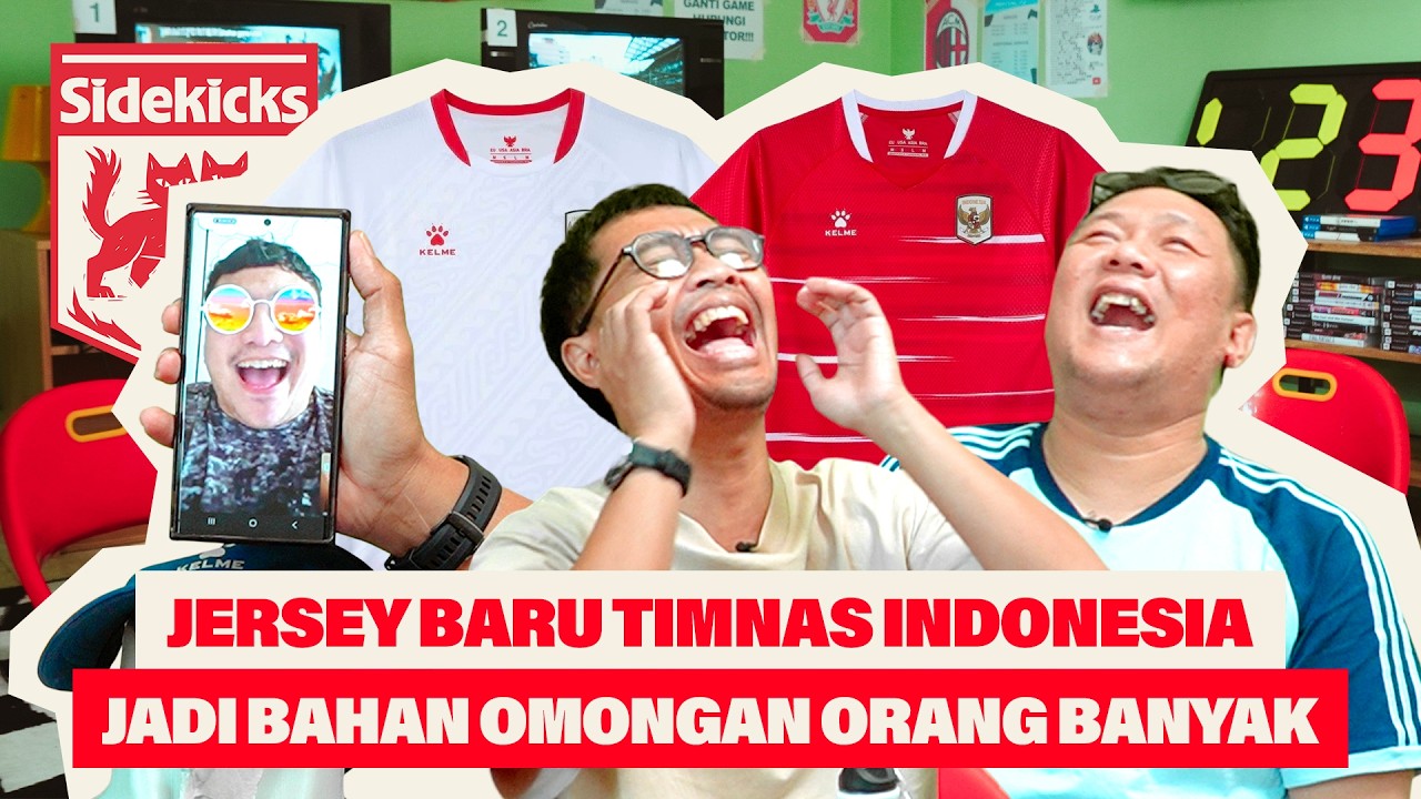 SIDEKICKS - PRO KONTRA JERSEY BARU TIMNAS INDONESIA DAN WAKIL INGGRIS DI 16 BESAR UCL CEMEN SEMUA! cover art