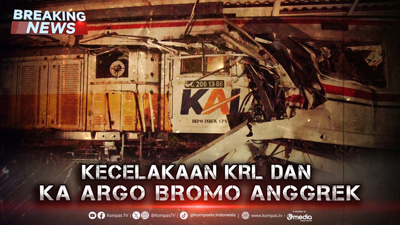 BREAKING NEWS - Kecelakaan Kereta di Bekasi: 15 Orang Meninggal, RS Polri Identifikasi Korban cover art