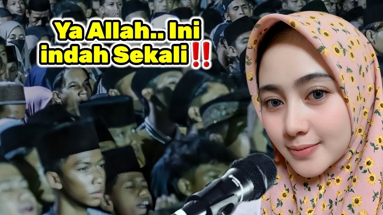 JAMAAH DIBIKIN TERPUKAU‼️ Sudah Cantik Ngajinya Indah Sekali, Mengagumkan cover art