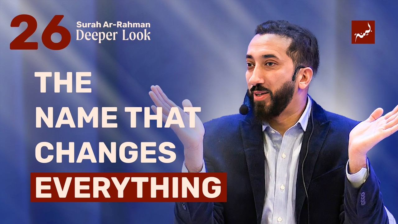 Ep 26: Settled at Last and the Blessing of His Name | Surah Ar-Rahman: A Deeper Look cover art