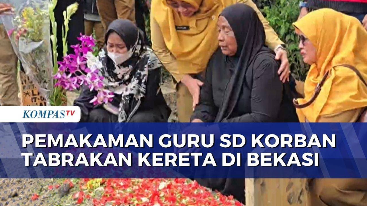Tangis Iringi Pemakaman Guru SD Korban Tabrakan KRL dan KA Argo Bromo di Bekasi Timur | BERUT cover art