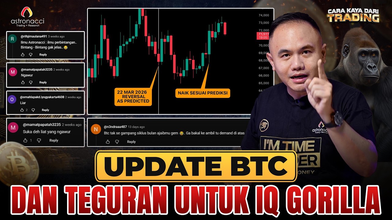UPDATE BITCOIN! Short-term Bearish dan Sideways! INI 3 SKENARIO lanjutannya cover art