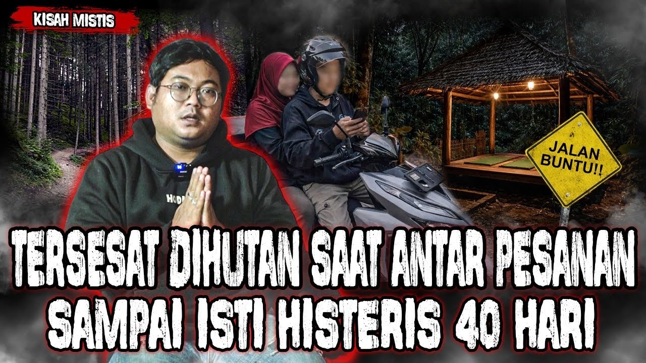 SAMPE DI TEROR 40 HARI TANPA HENTI!!PERJALANAN MALEM KE RUMAH BOS AYAM TERSESAT DITENGAH HUTAN cover art
