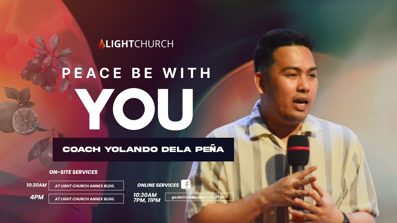Peace Be With You | Coach Yohan Dela Peña cover art