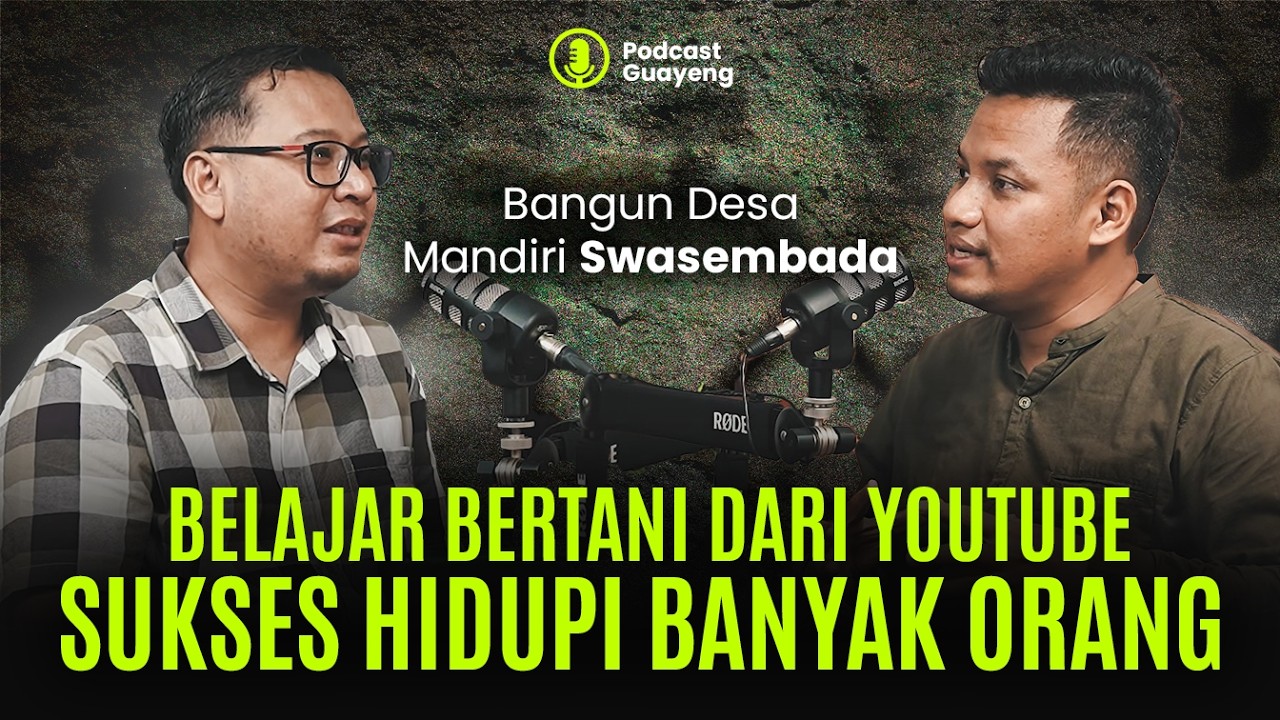 Dulu Belajar Bertani Dari Youtube, Kini Sukses Bangun Bisnis Tani Yang Menghidupi Banyak Orang cover art