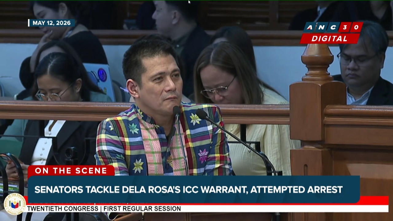 Padilla insists arrest warrant vs Dela Rosa different from De Lima, Trillanes | ANC cover art