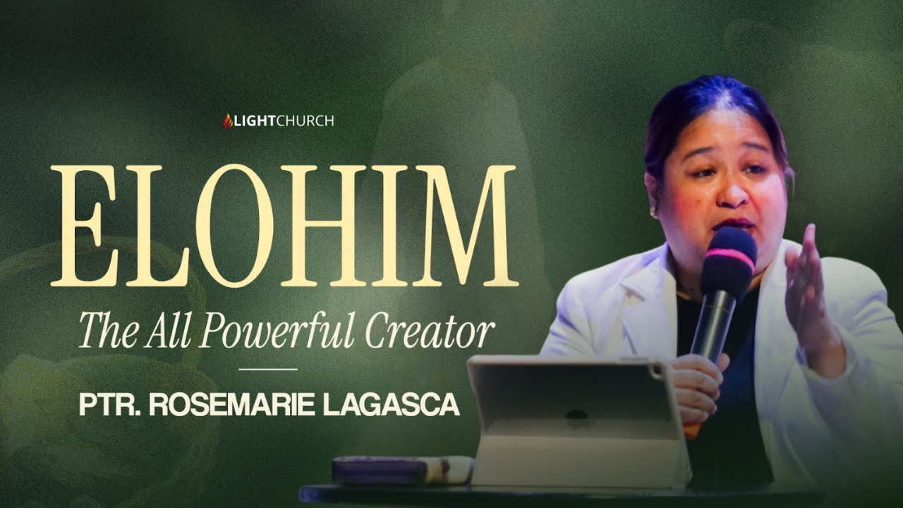 The God I Know : Elohim | Ps Rosemarie Lagasca cover art