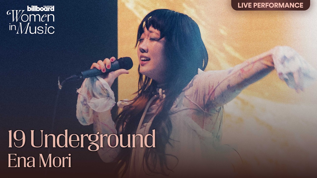 Ena Mori - ‘19 Underground’ (Live) | Billboard PH Women In Music 2026 | Billboard Philippines cover art