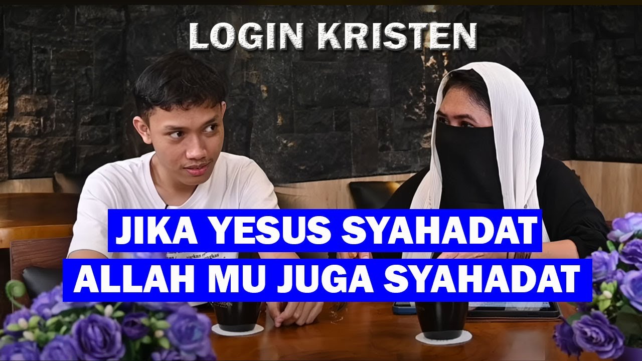 Benarkah Yesus syahadat?? masuk kristen setelah paham alqur'an terjawab di alkitab -Fadillah & Elia cover art
