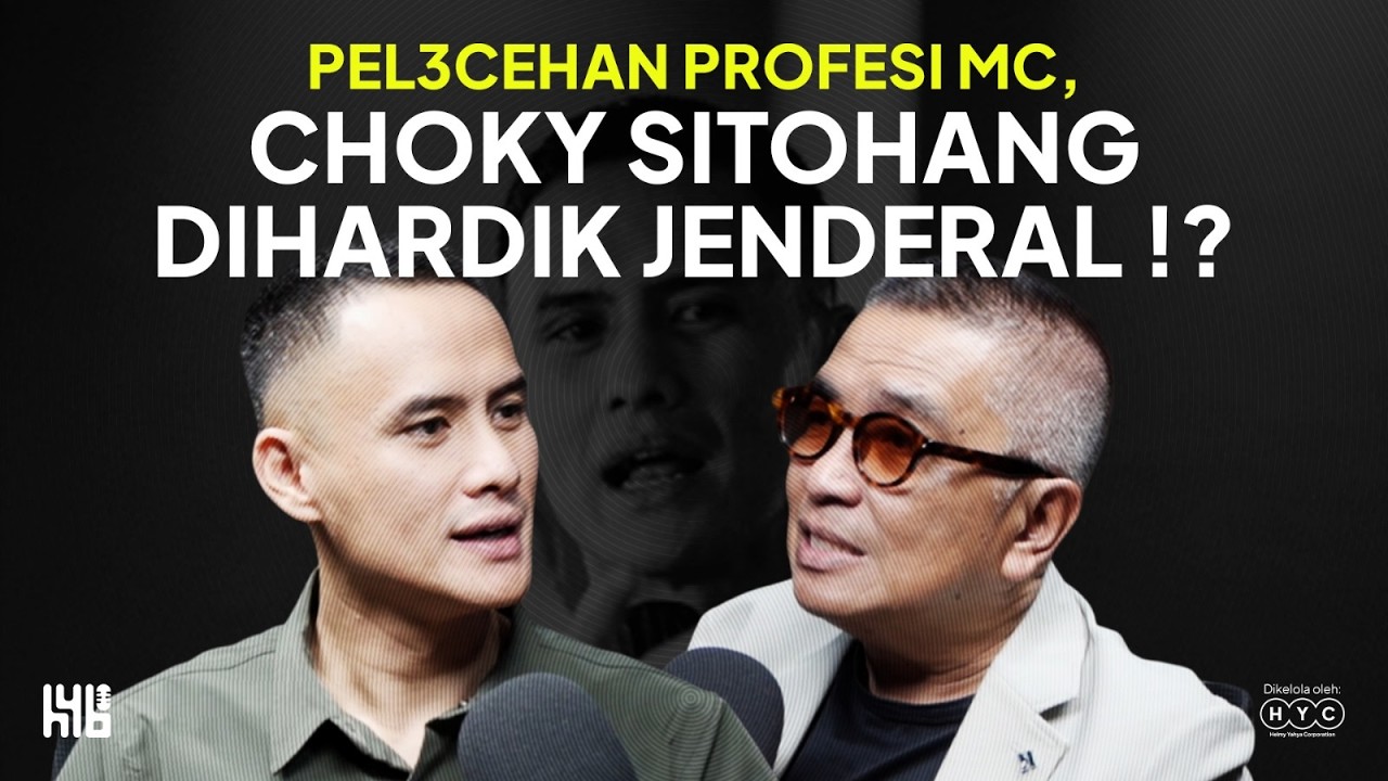 Choky Sitohang Dihardik Oleh Seorang Jenderal Saat Jadi MC?! | Helmy Yahya Bicara cover art