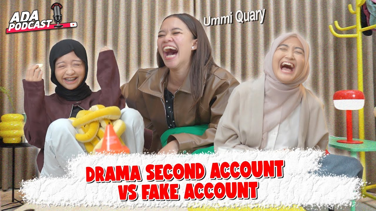 ARAFAH NGGAK BISA BEDAIN SECOND ACCOUNT VS FAKE!! INI REAKSI UMMI & HALDA // Ada Podcast cover art
