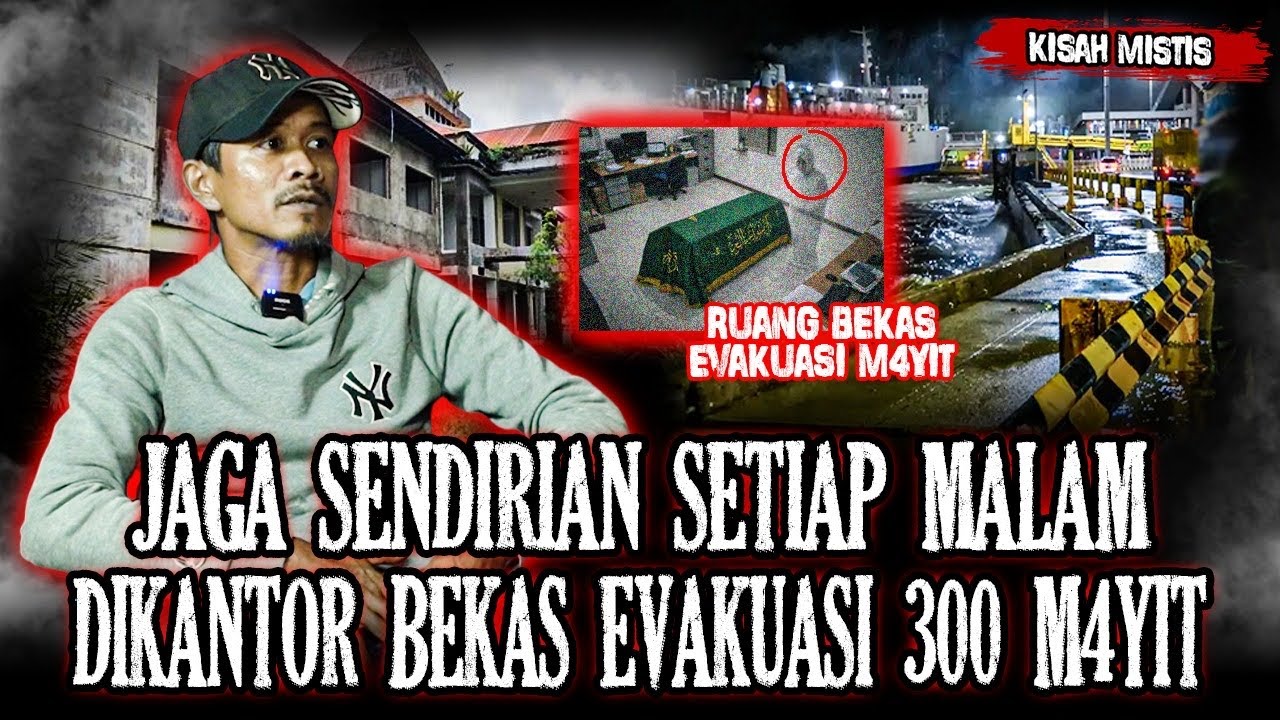 SEREEM BANGET!!! SETIAP MALEM JAGA SENDIRIAN DI TEMPAT BEKAS 300 ORANG KORBAN TENGGELAM KAPAL!! cover art