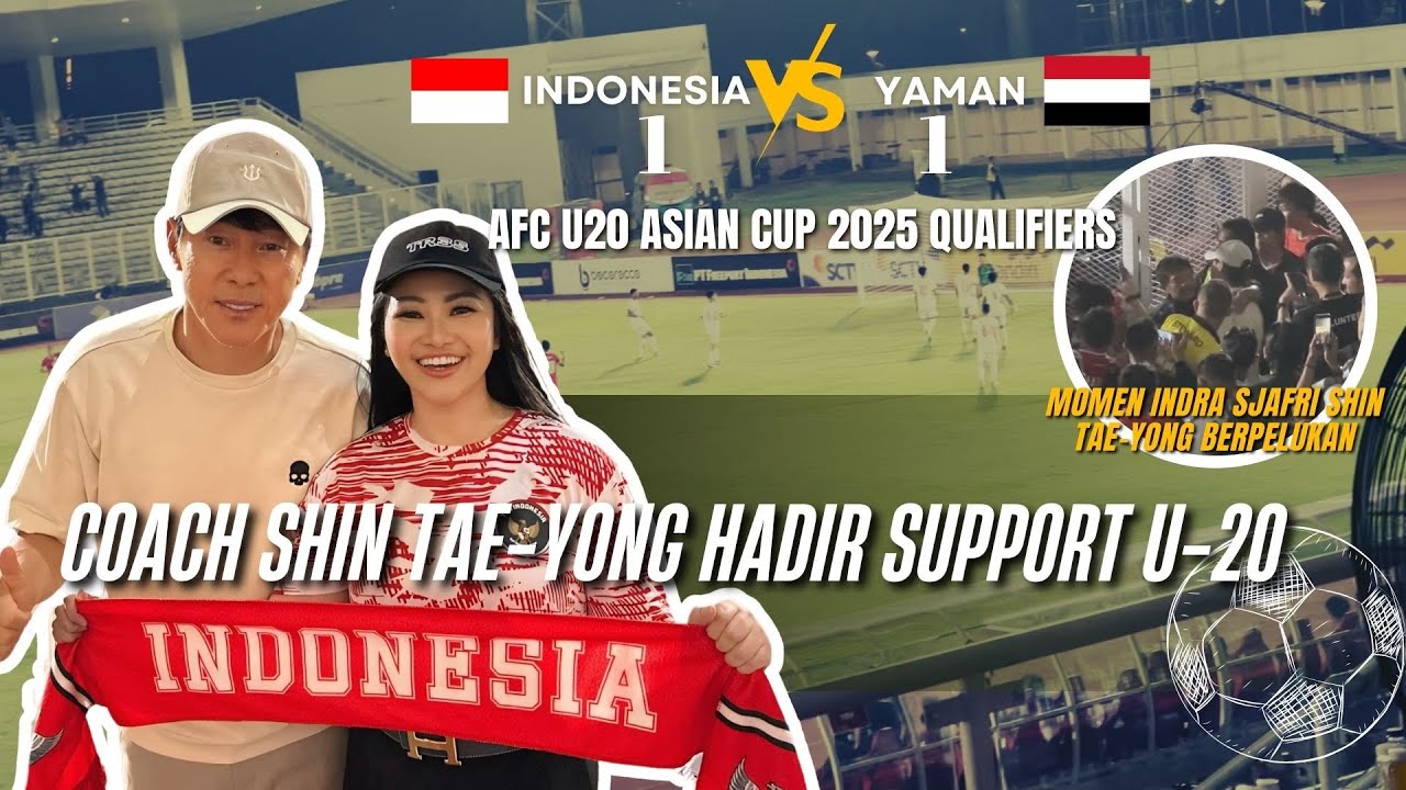INDONESIA LOLOS KE PIALA ASIA U-20, COACH STY SUPPORT LANGSUNG! cover art