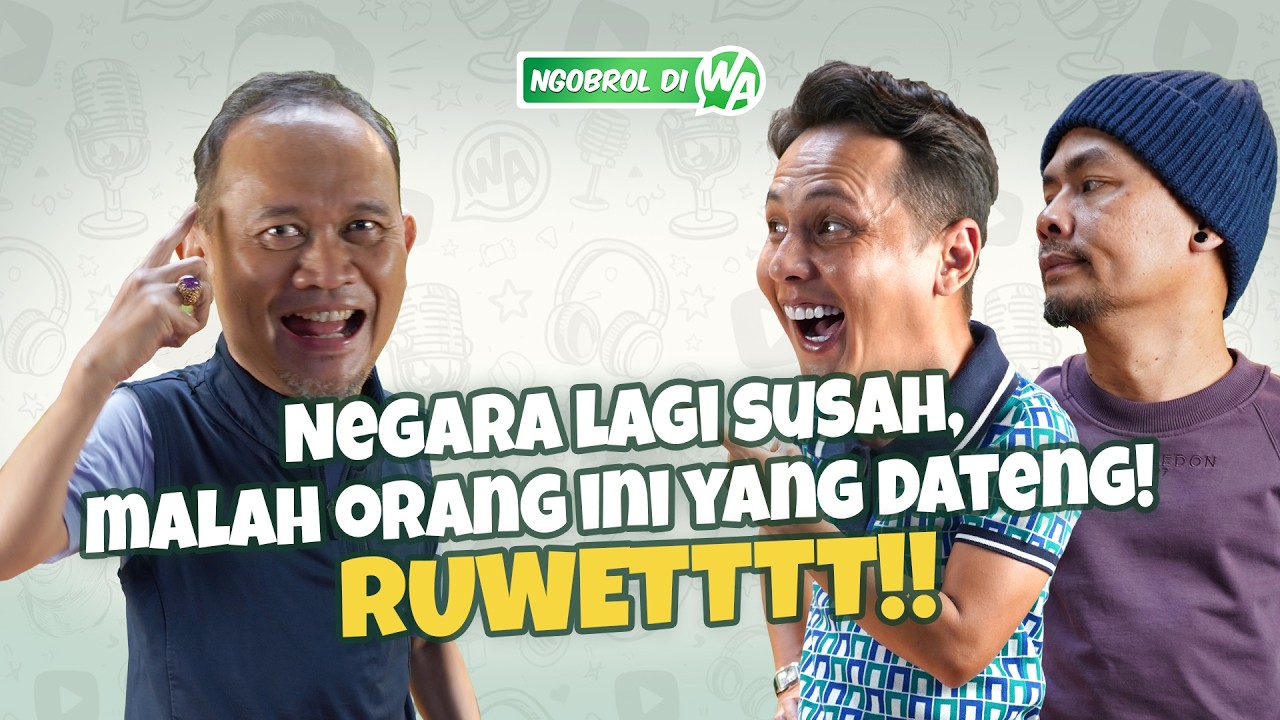 PUNYA BATU 800 JUTA, CAK LONTONG TETEP NGESELIN!! WENDI AMPE MALES NGOMONG - NGOBROL DI WA EPS .53 cover art