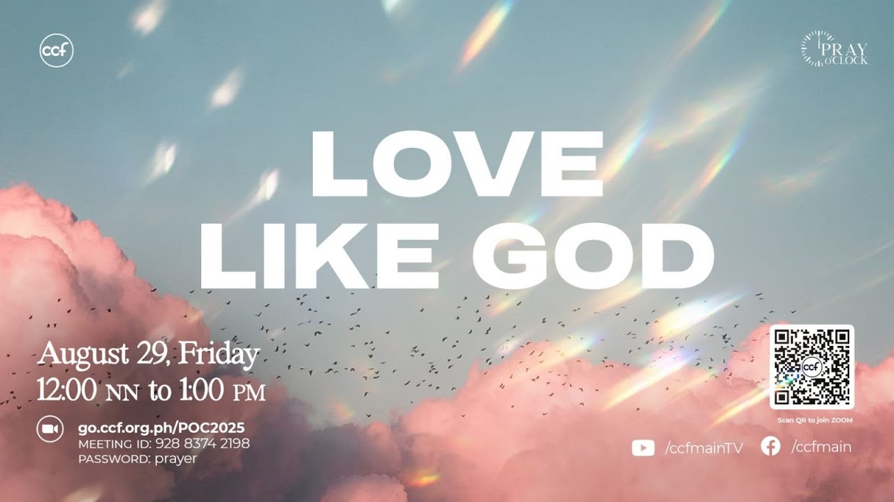 Love Like God | Pray o'Clock (August 29, 2025) cover art
