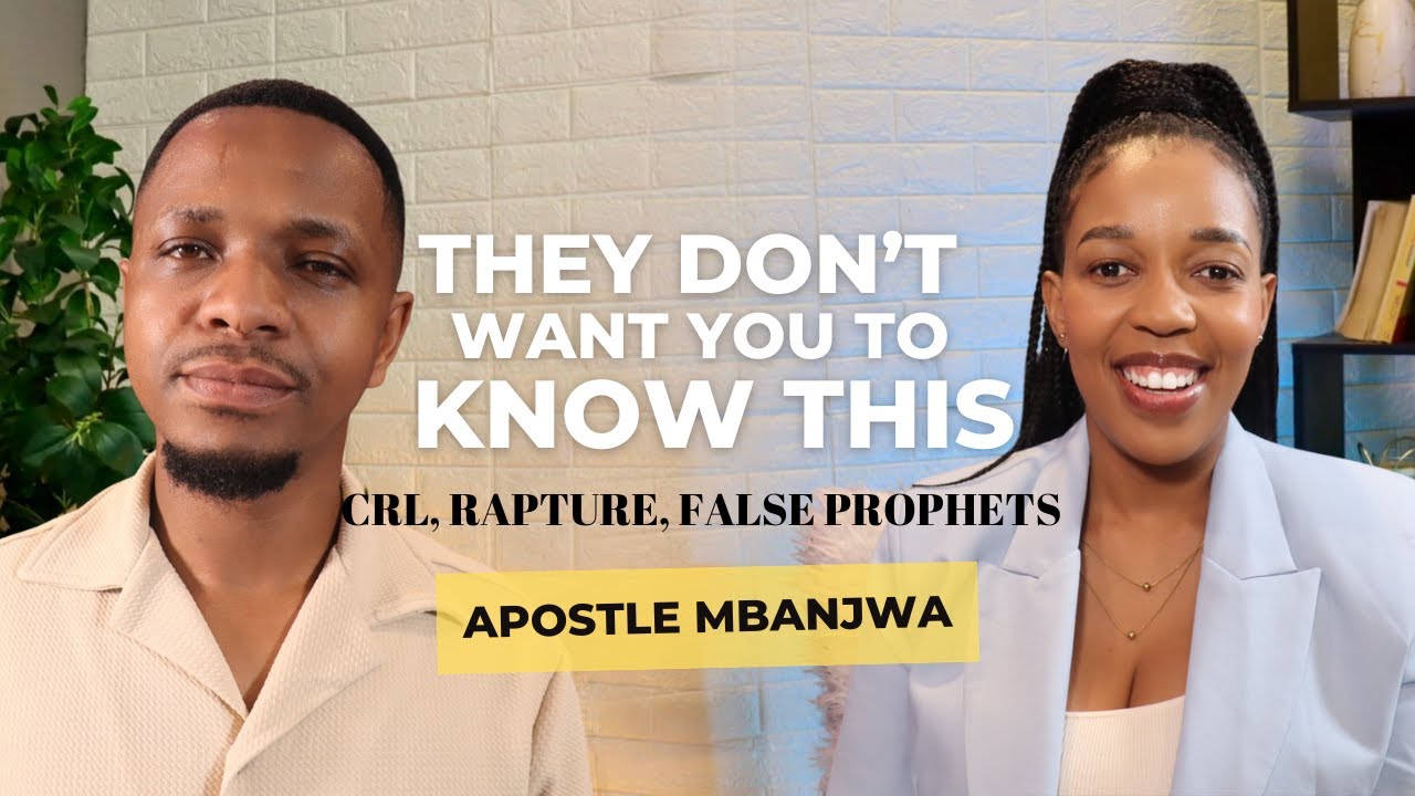 The TRUTH about the CRL, Rapture. False prophets and the church with Apostle Nicholas Mbanjwa cover art