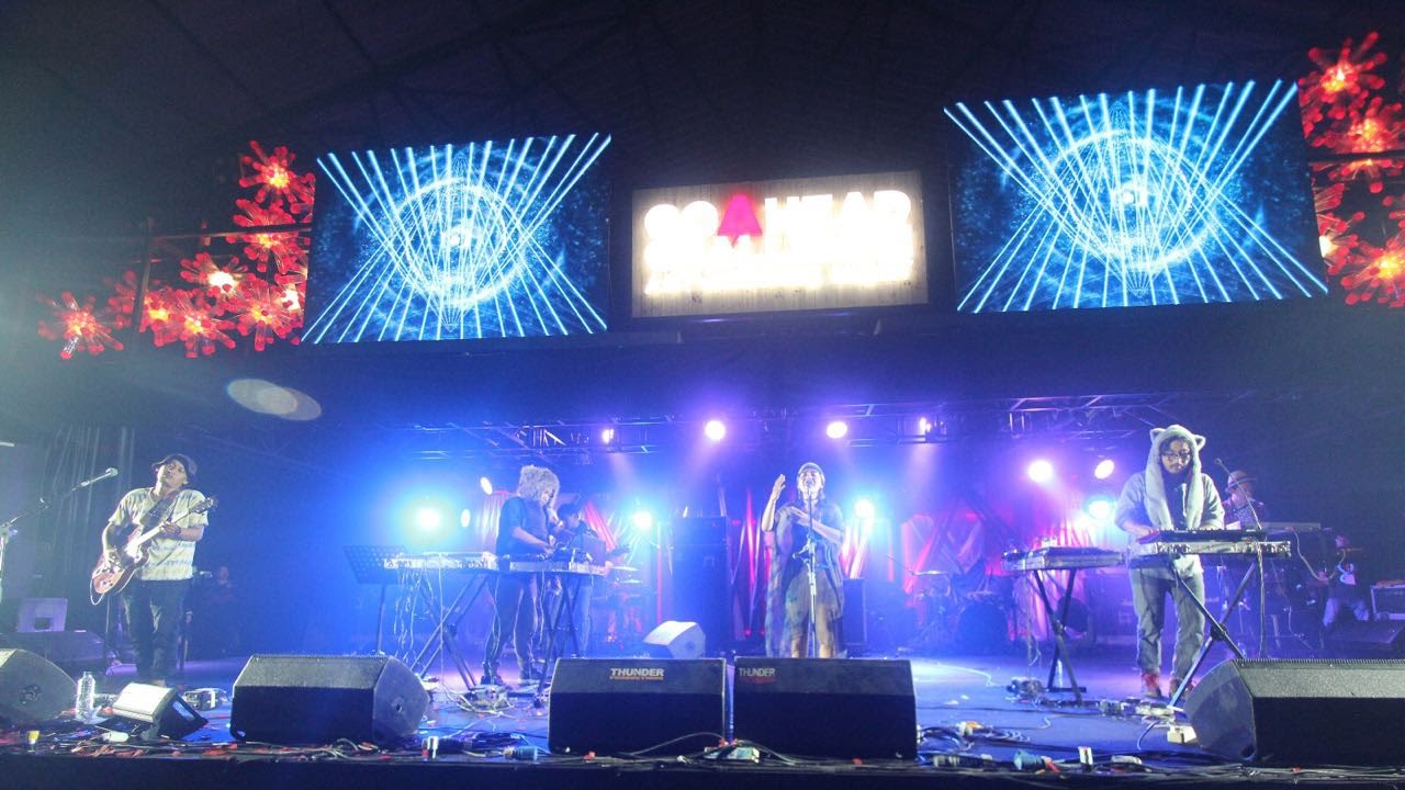 Stars and Rabbit X Bottlesmoker - Frozen Scratch Cerulean (Live at Gudang Sarinah) cover art
