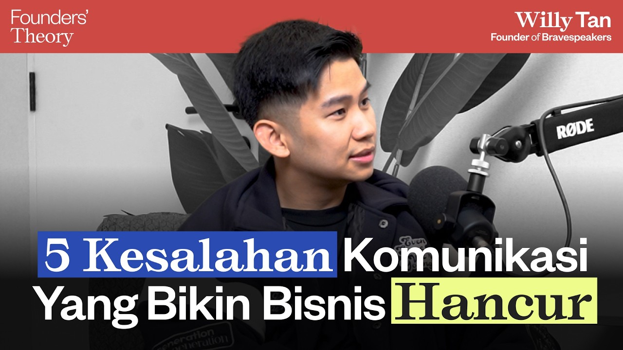 Jeleknya Sifat Orang Indonesia, Susah Dipuji!! Ft Willy Tan (Founder of BraveSpeakers) | #Theory86 cover art