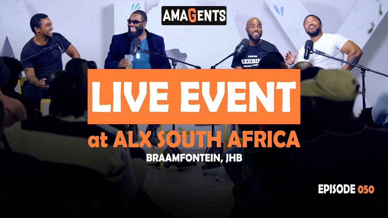 AMAGENTS with Penson Mlotshwa LIVE at ALX: ft. Ike Khumalo, Tebogo Keebine and Penuel The Black Pen cover art