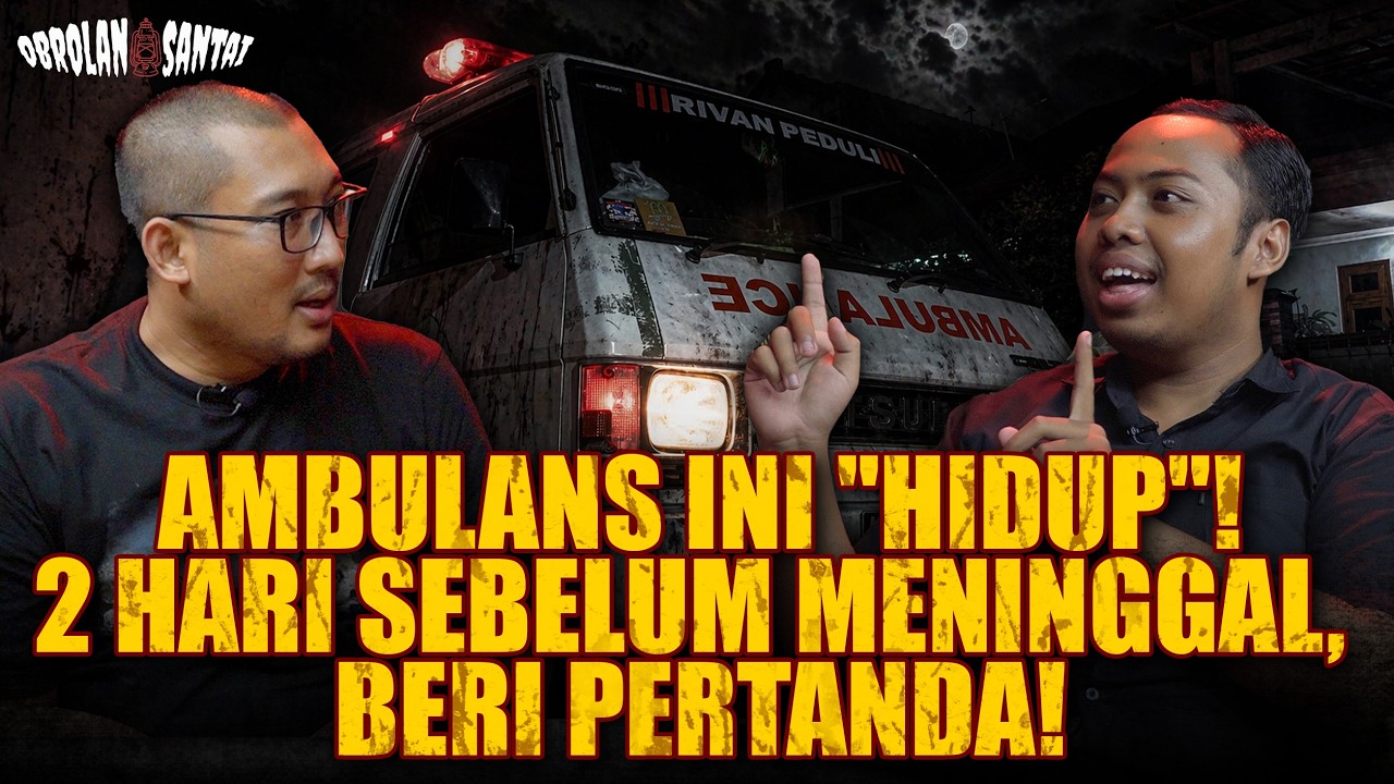 AMBULANS INI DETEKSI KEMATIAN 2 HARI SEBELUMNYA! cover art