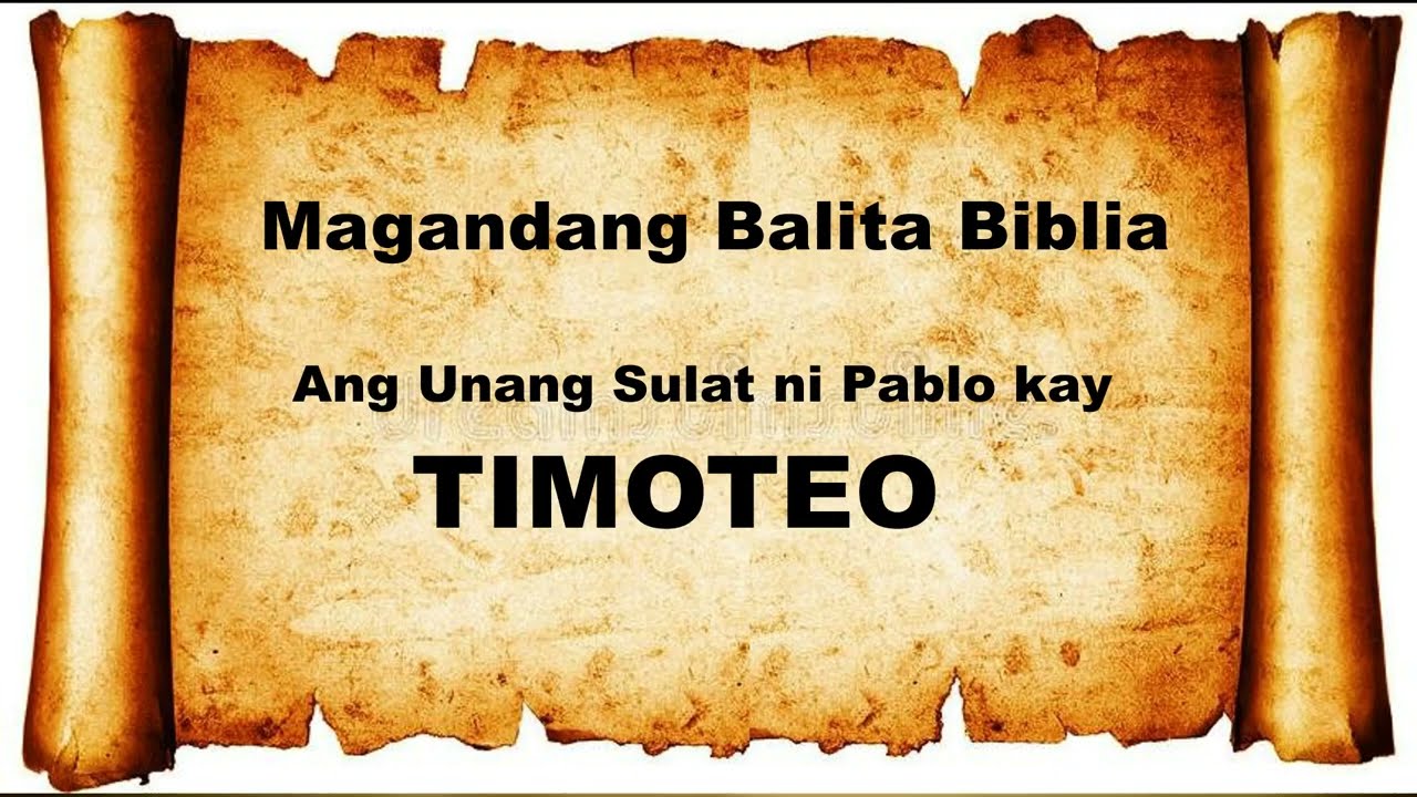 1 TIMOTEO 1-6: Audio & Text Bible (Tagalog) Dramatized #bible #salitangdiyos #audiobible cover art