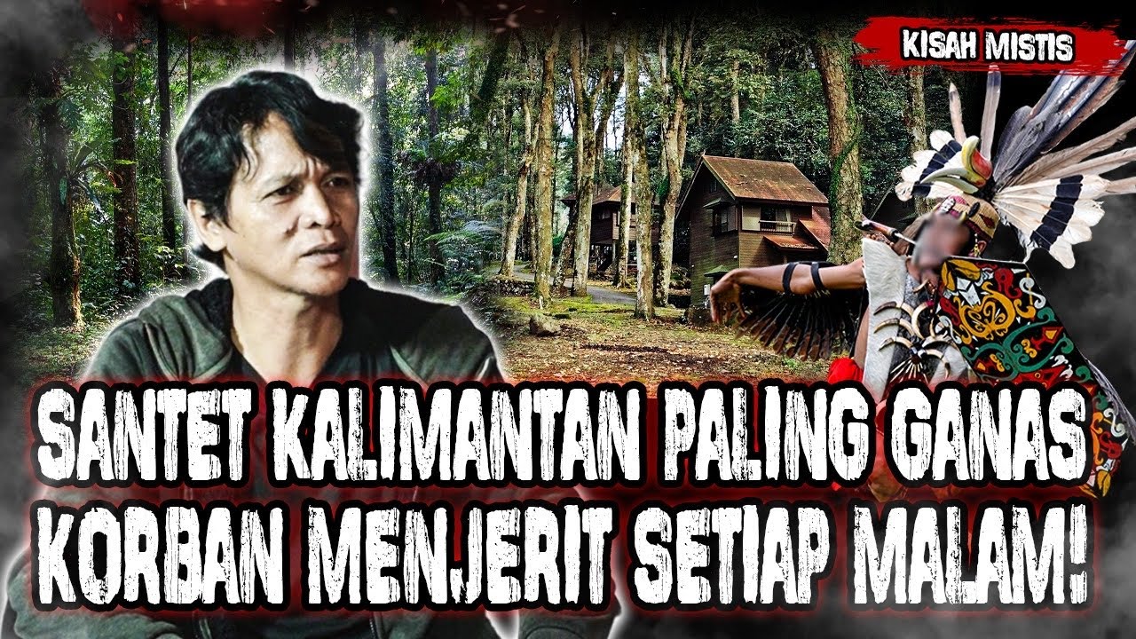 NGERI!! SETIAP MALEM 15 ORANG SAMPE MENJERIT!! KISAH HOROR SAAT TINGGAL DI KALIMANTAN cover art
